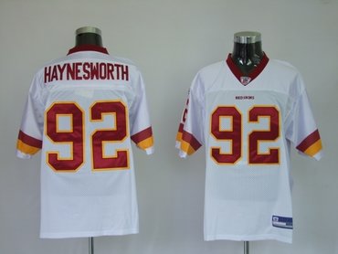 washington red skins 92 haynesworth white232