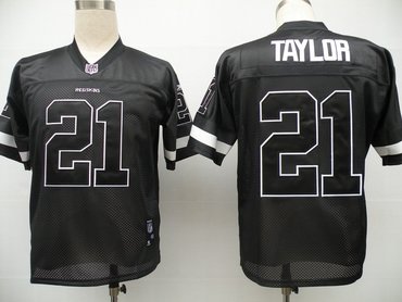 washington redskins #21 sean taylor black