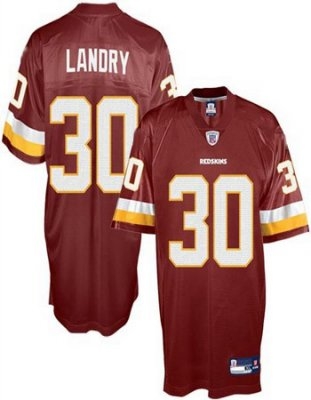 washington redskins #30 laron landry red