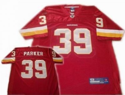 washington redskins #39 parker red jersey
