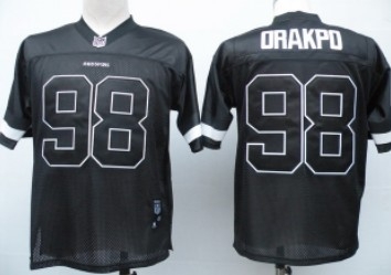 washington redskins #98 orakpo black