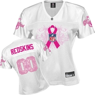 washington redskins 2010 breast cancer awareness fashion jersey