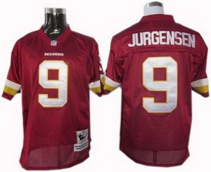 washington redskins 9 sonny jurgensen throwback jersey red
