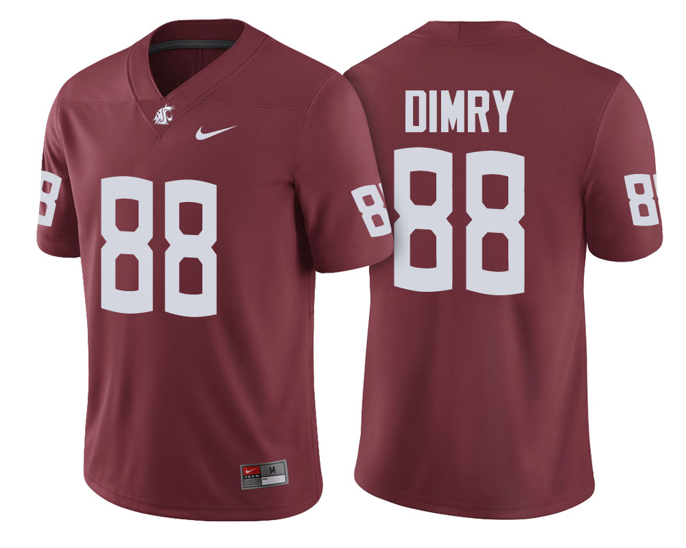 washington state cougars crimson cj dimry college football jersey
