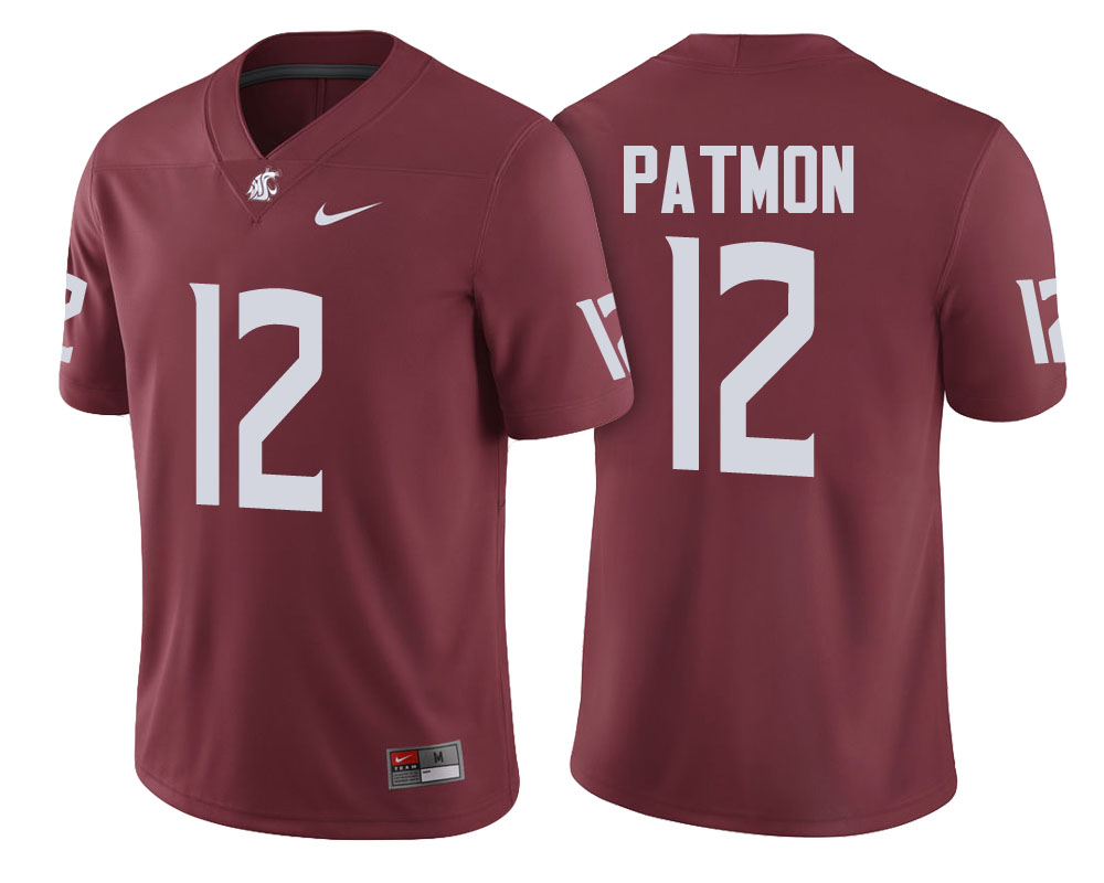 washington state cougars crimson dezmon patmon college football jersey
