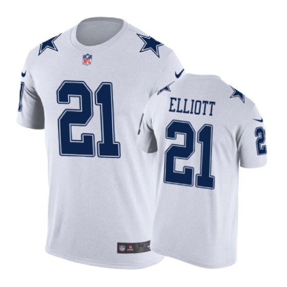 white ezekiel elliott t shirt