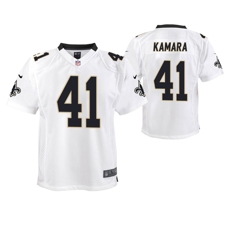 white-youth-alvin-kamara-jersey