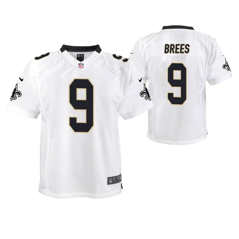 white-youth-drew-brees-jersey