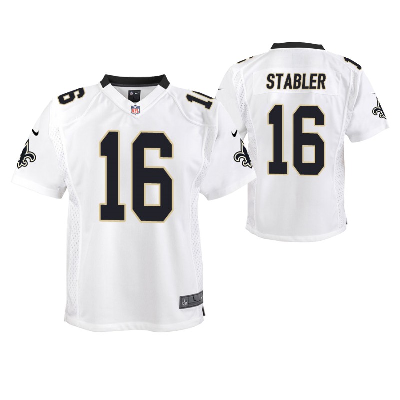 white-youth-ken-stabler-jersey