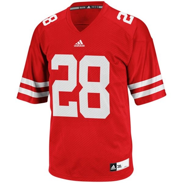 wisconsin badgers 28 montee ball red football youth jersey