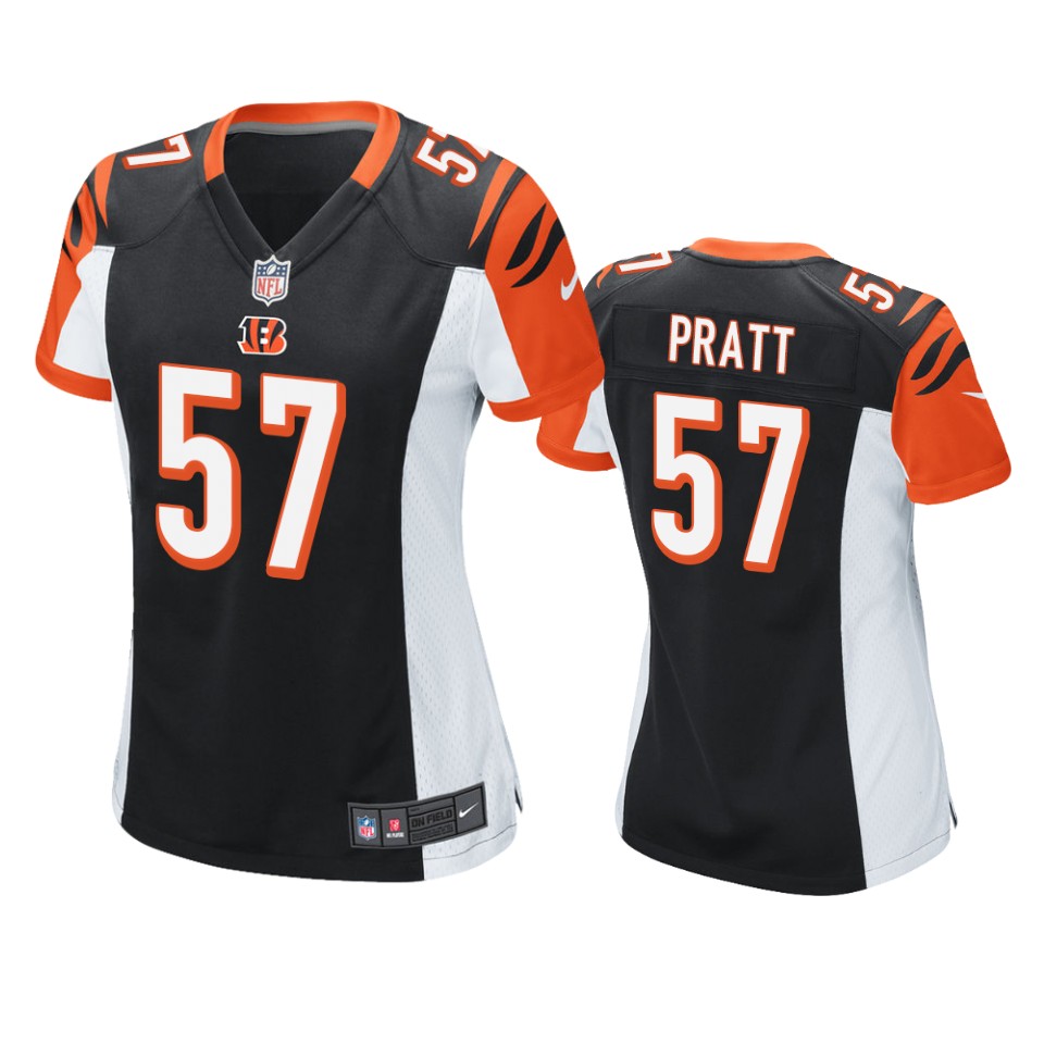women's bengals germaine pratt black game jersey