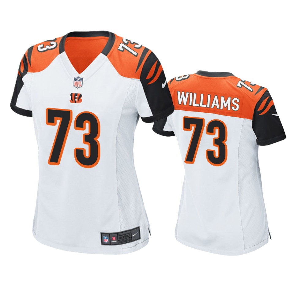 women's bengals jonah williams white game jersey