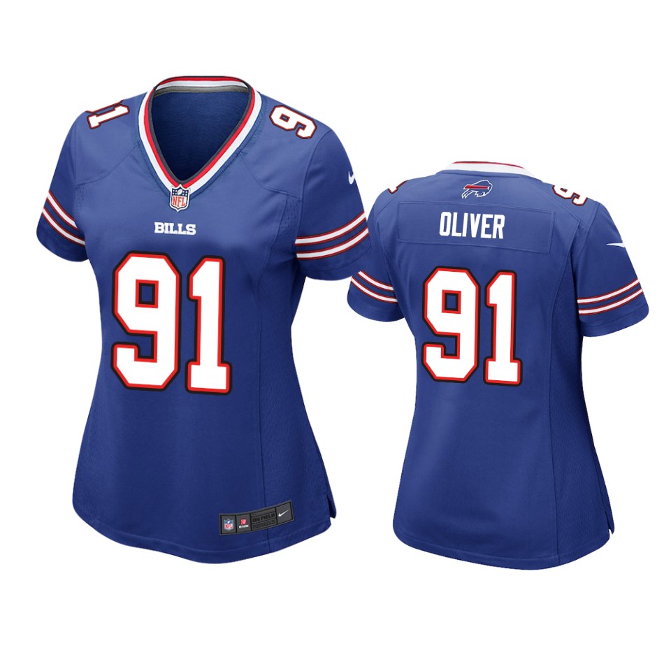 women's bills ed oliver royal game jersey