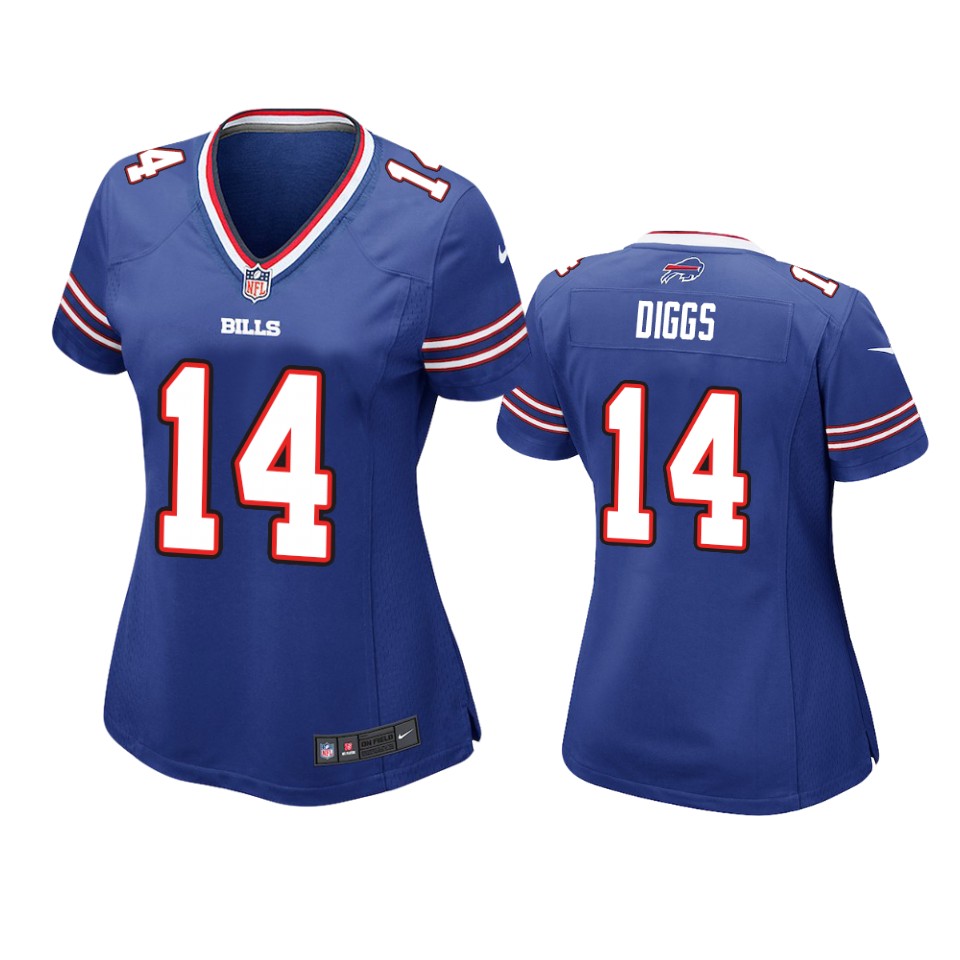 women's bills stefon diggs royal game jersey