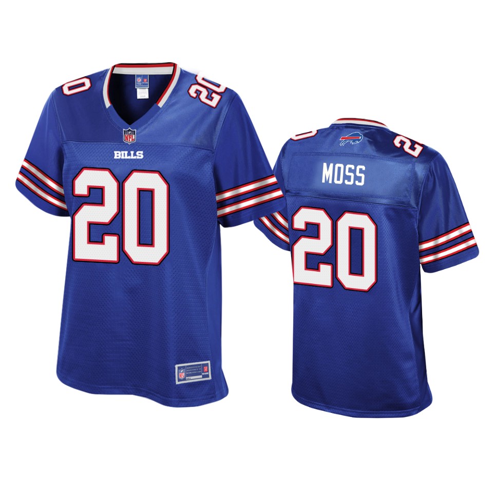 women's bills zack moss royal pro line jersey