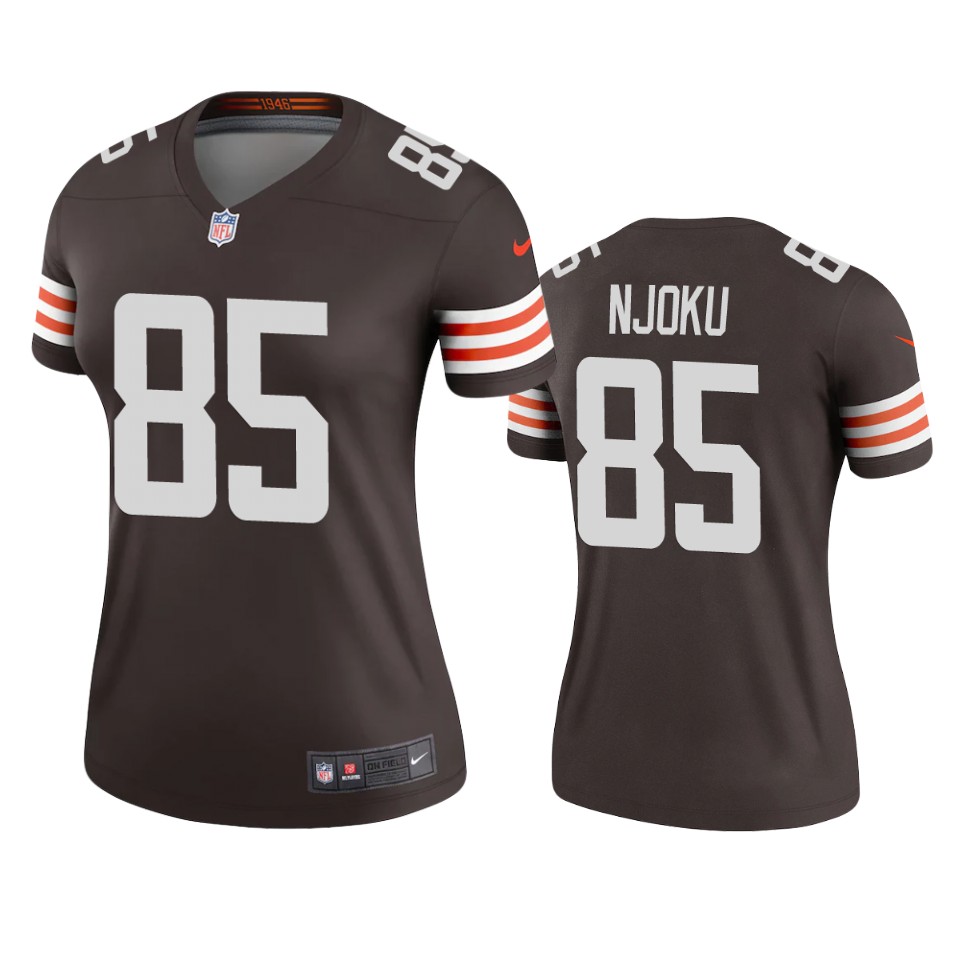 women's browns david njoku brown 2020 legend jersey