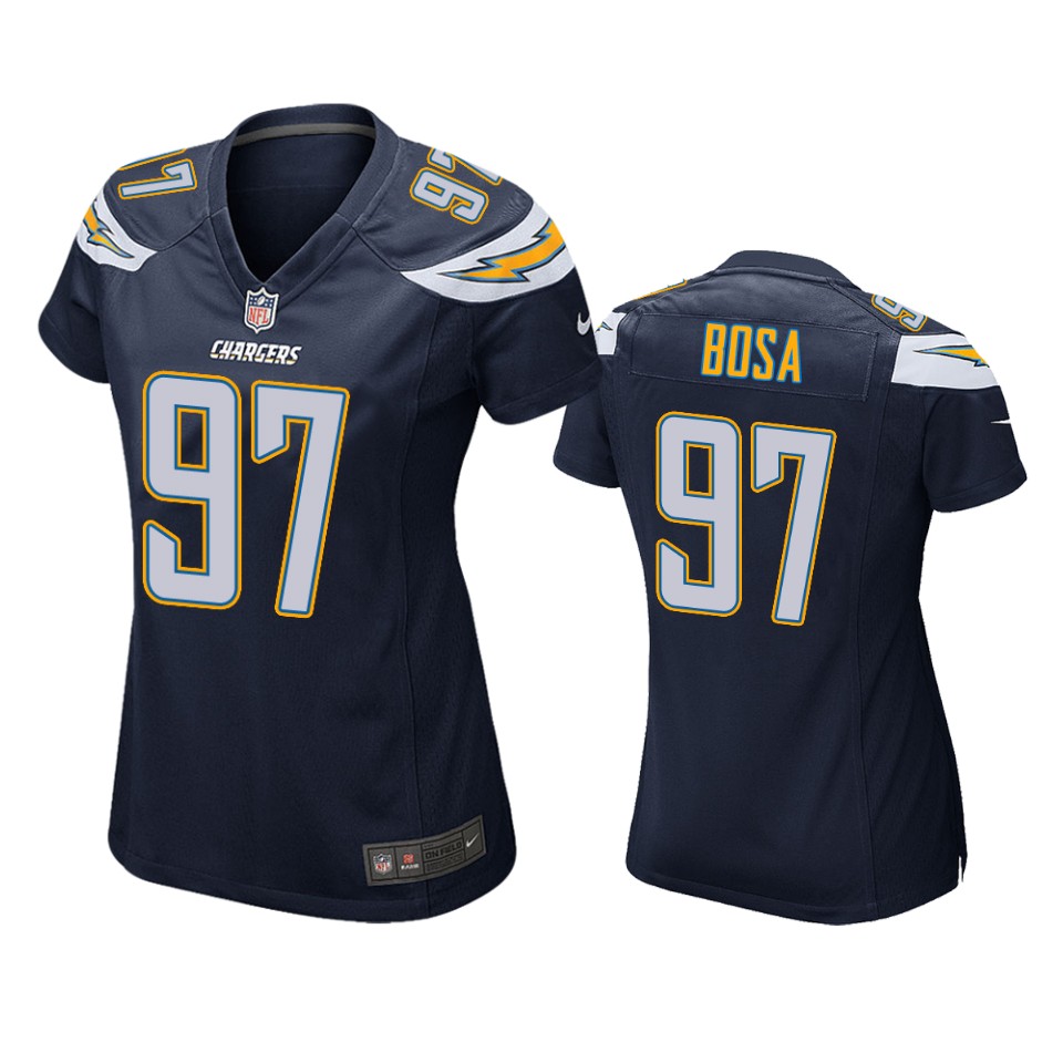 women's chargers joey bosa navy game jersey