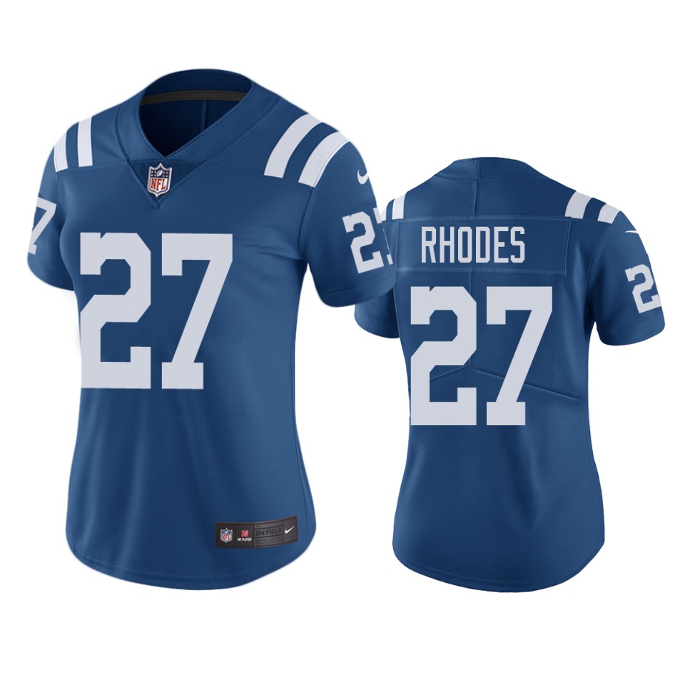 women's color rush limited xavier rhodes colts royal jersey