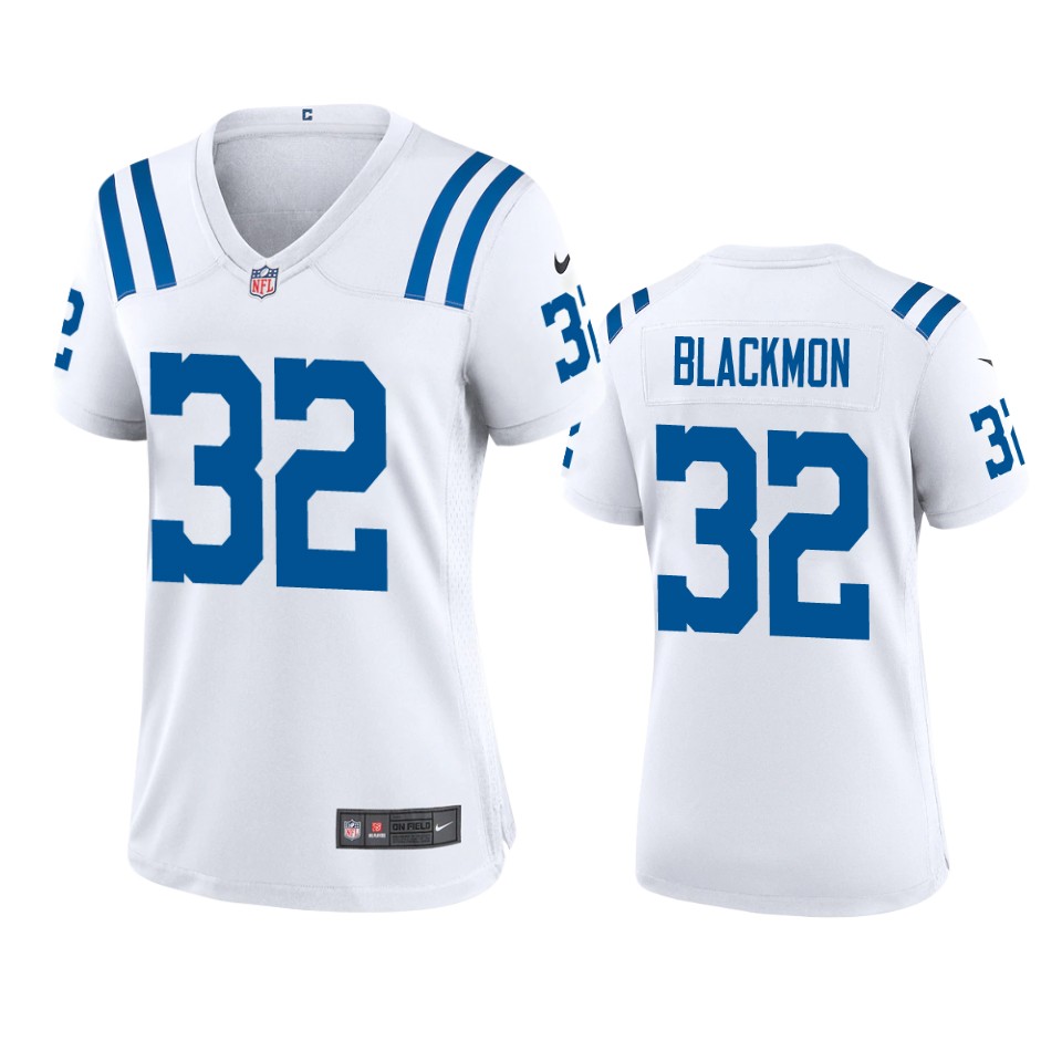 women's colts julian blackmon white game jersey