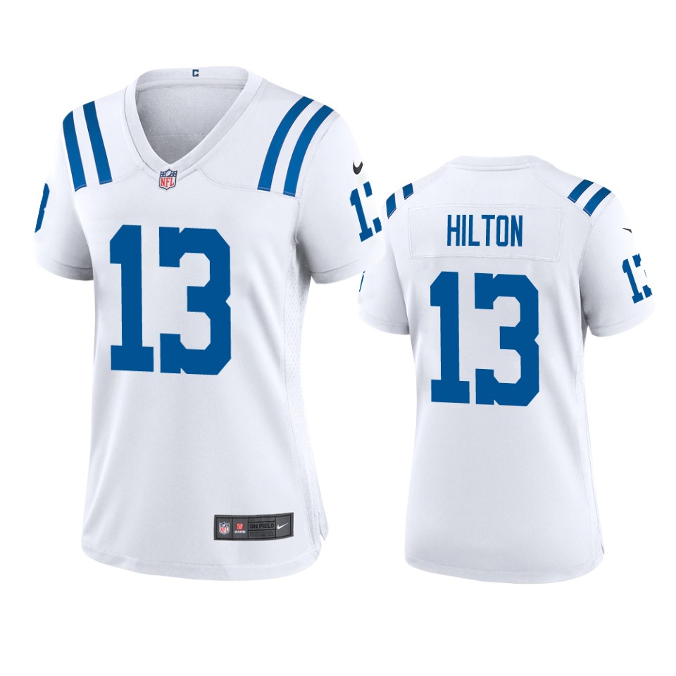 women's colts t.y. hilton white 2020 game jersey