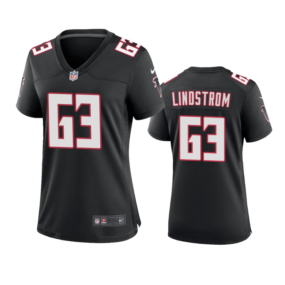 women's-falcons-chris-lindstrom-black-2020-throwback-game-jersey