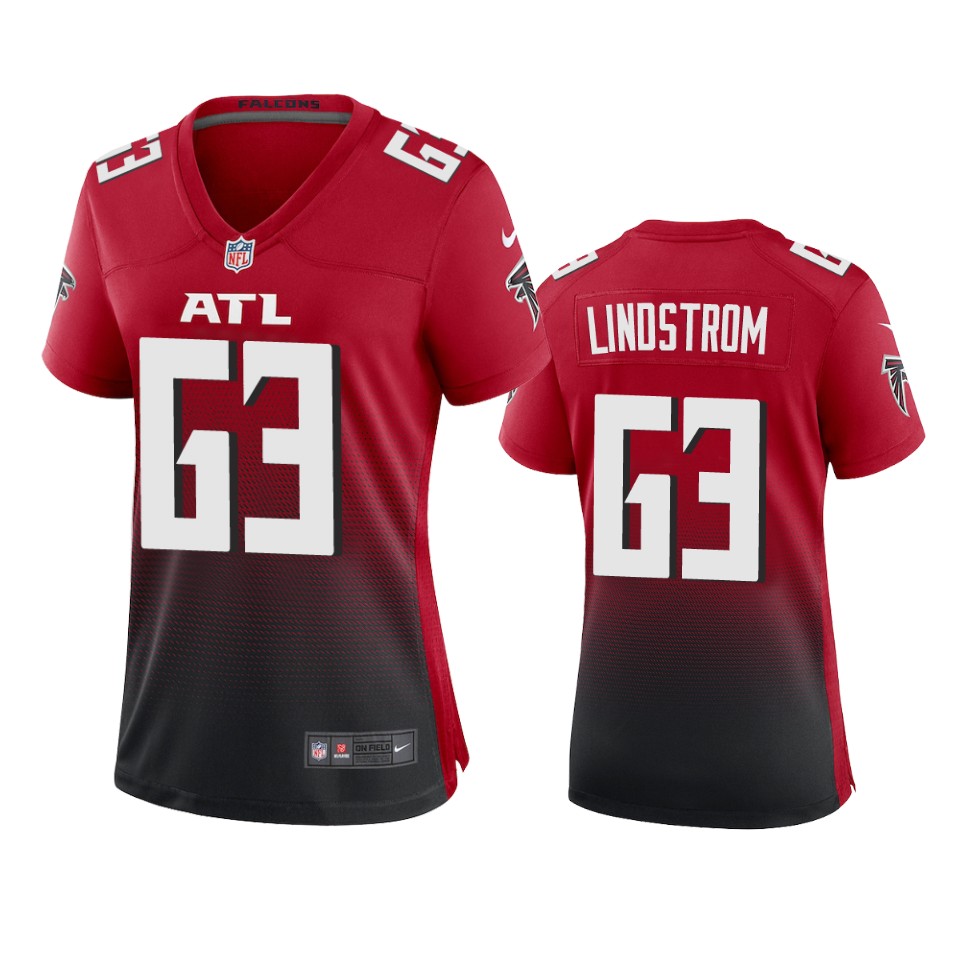 women's-falcons-chris-lindstrom-red-2020-2nd-alternate-game-jersey