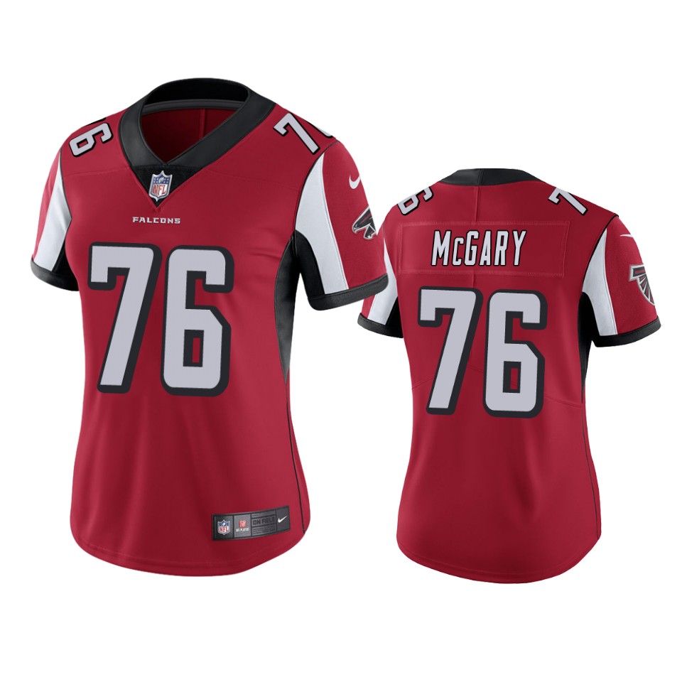 women's-falcons-kaleb-mcgary-red-vapor-limited-jersey