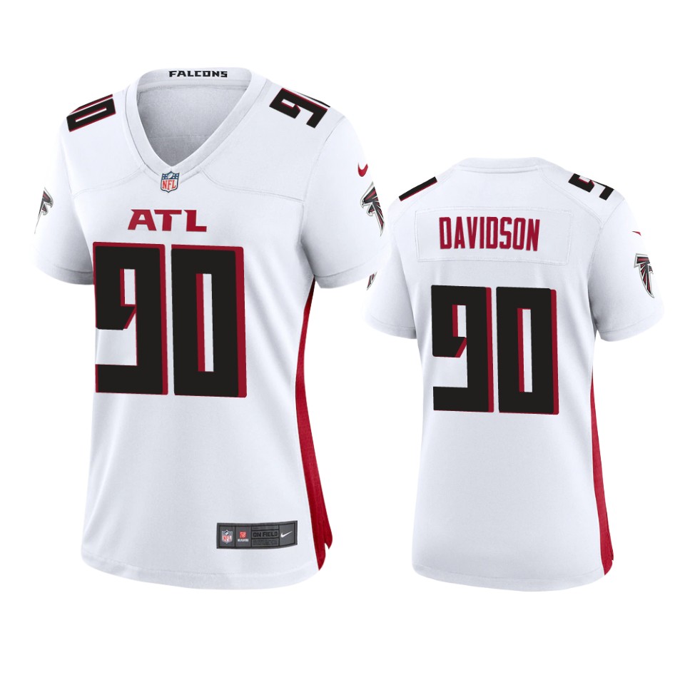 women's-falcons-marlon-davidson-white-game-jersey