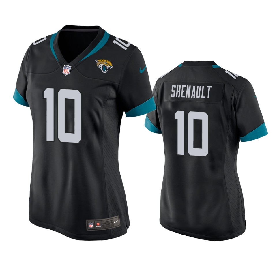 women's jaguars laviska shenault black game jersey