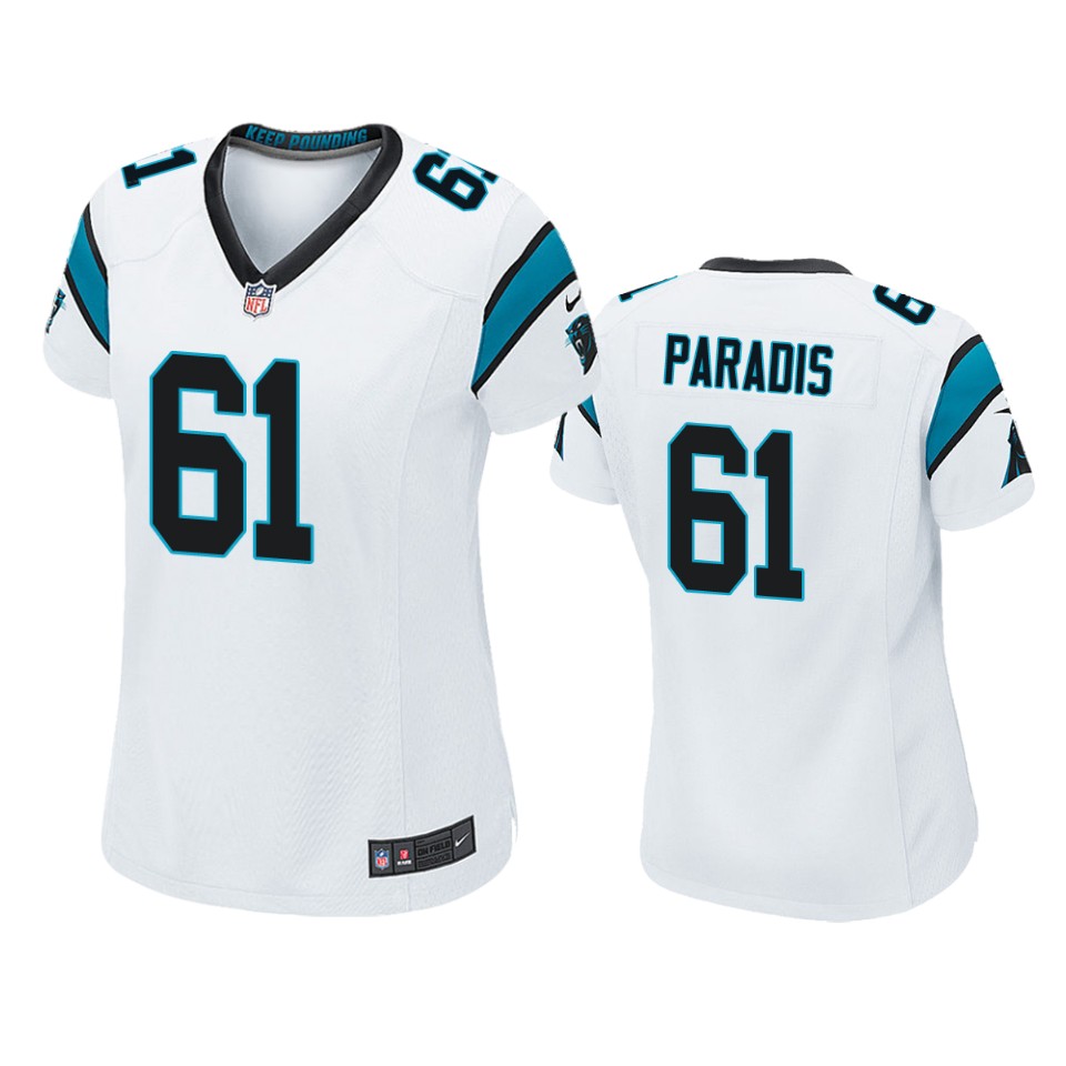 women's matt paradis panthers white game jersey