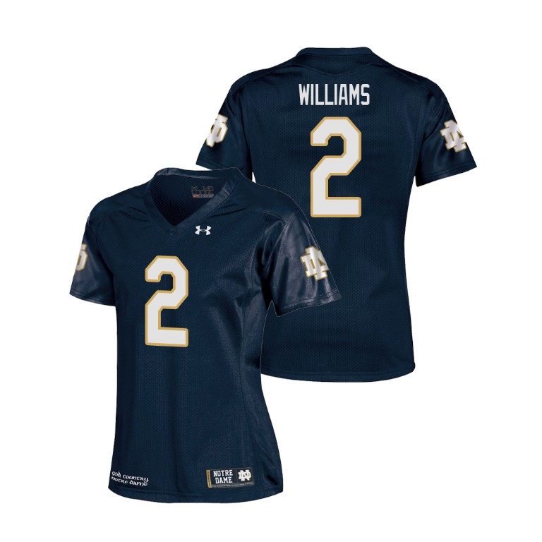 women's-notre-dame-fighting-irish-2-dexter-williams-navy-college-football-replica-jersey