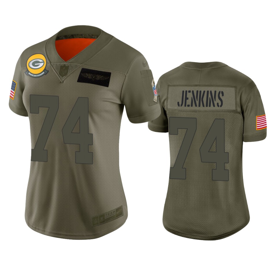 women's packers elgton jenkins camo limited 2019 salute to service jersey