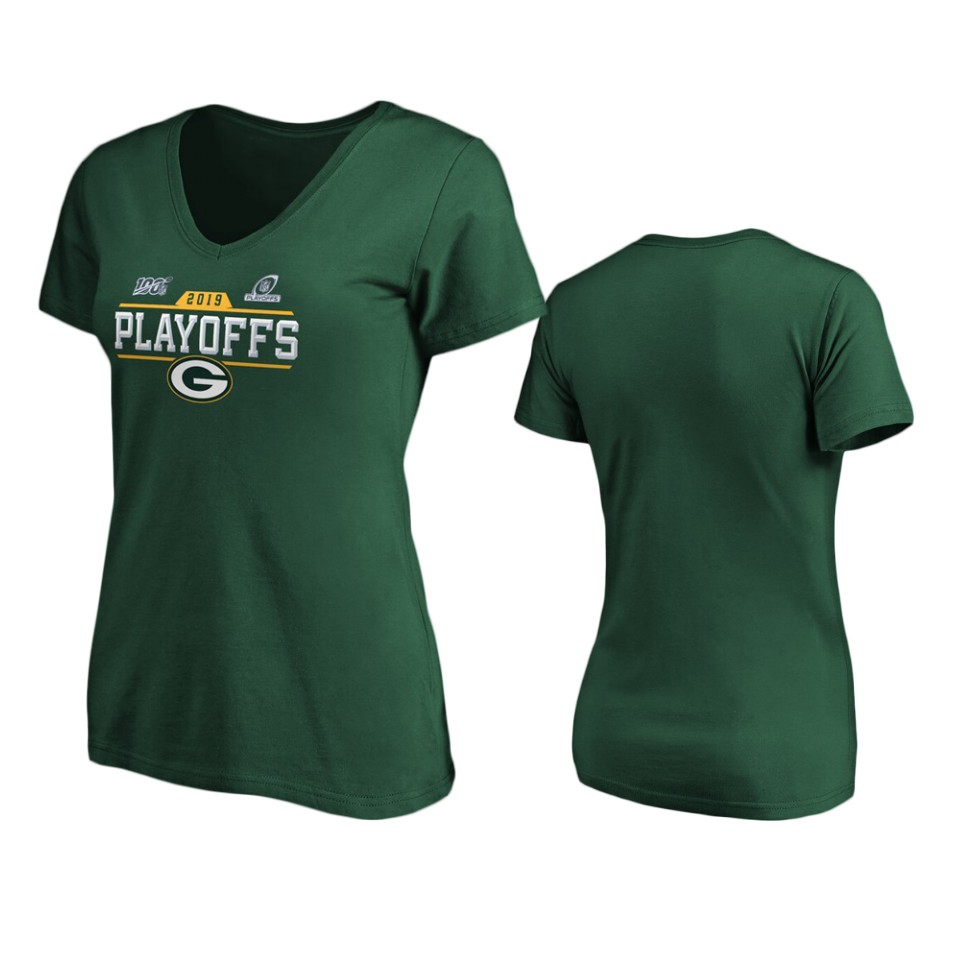 women's packers green 2019 nfl playoffs chip shot t shirt