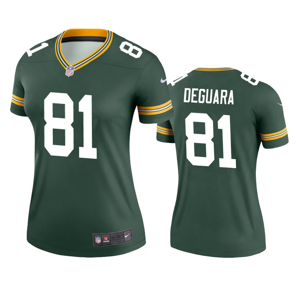 women's packers josiah deguara green legend jersey