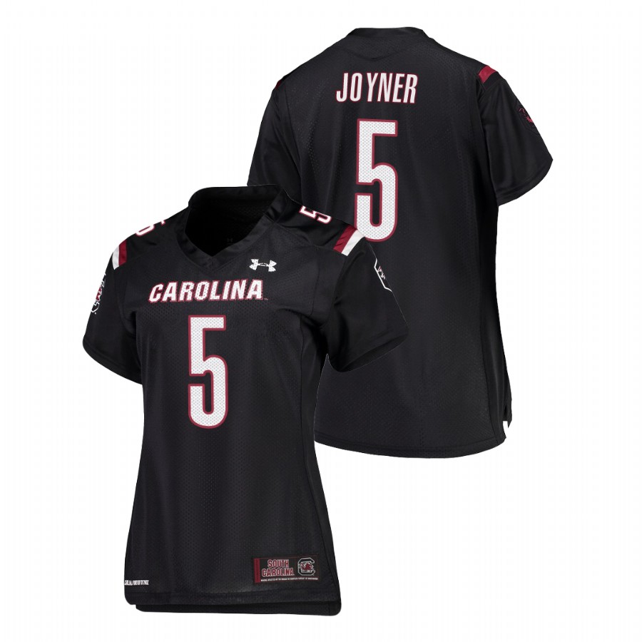 women's south carolina gamecocks dakereon joyner black replica football jersey