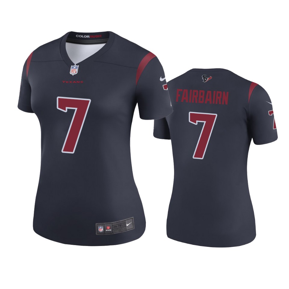 women's texans ka'imi fairbairn navy 2019 color rush legend jersey