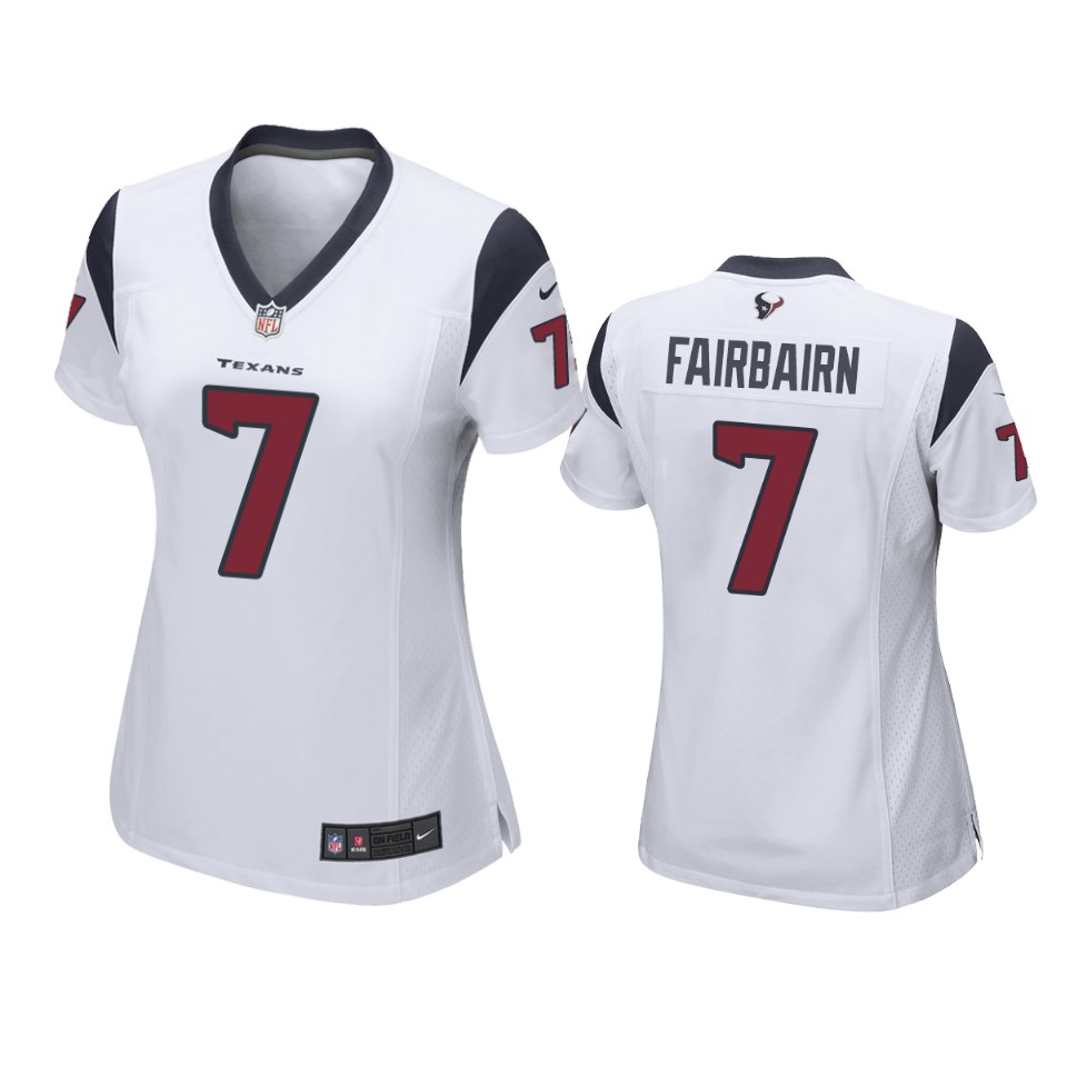 women's texans ka'imi fairbairn white 2019 game jersey