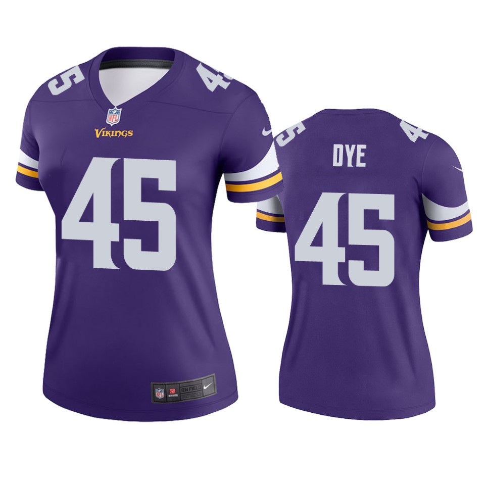 women's vikings troy dye purple legend jersey
