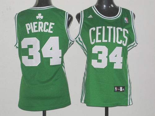 women Boston Celtics 34 Paul Pierce green jerseys