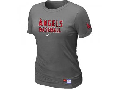 women Los Angeles of Anaheim NEW D.Grey Short Sleeve Practice T-Shirt