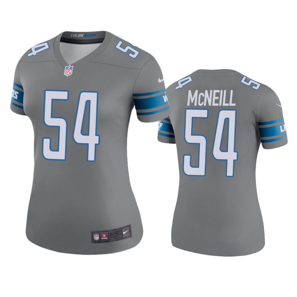 women alim mcneill lions color rush legend steel jersey