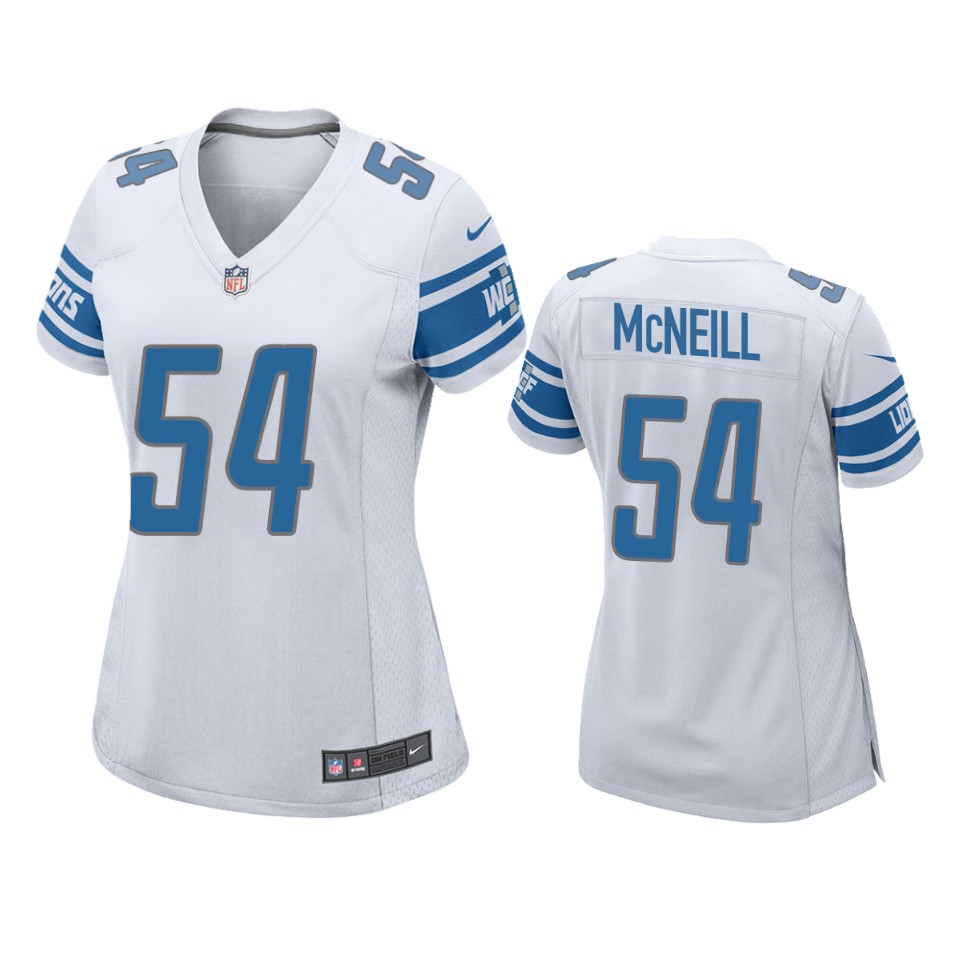 women alim mcneill lions game white jersey