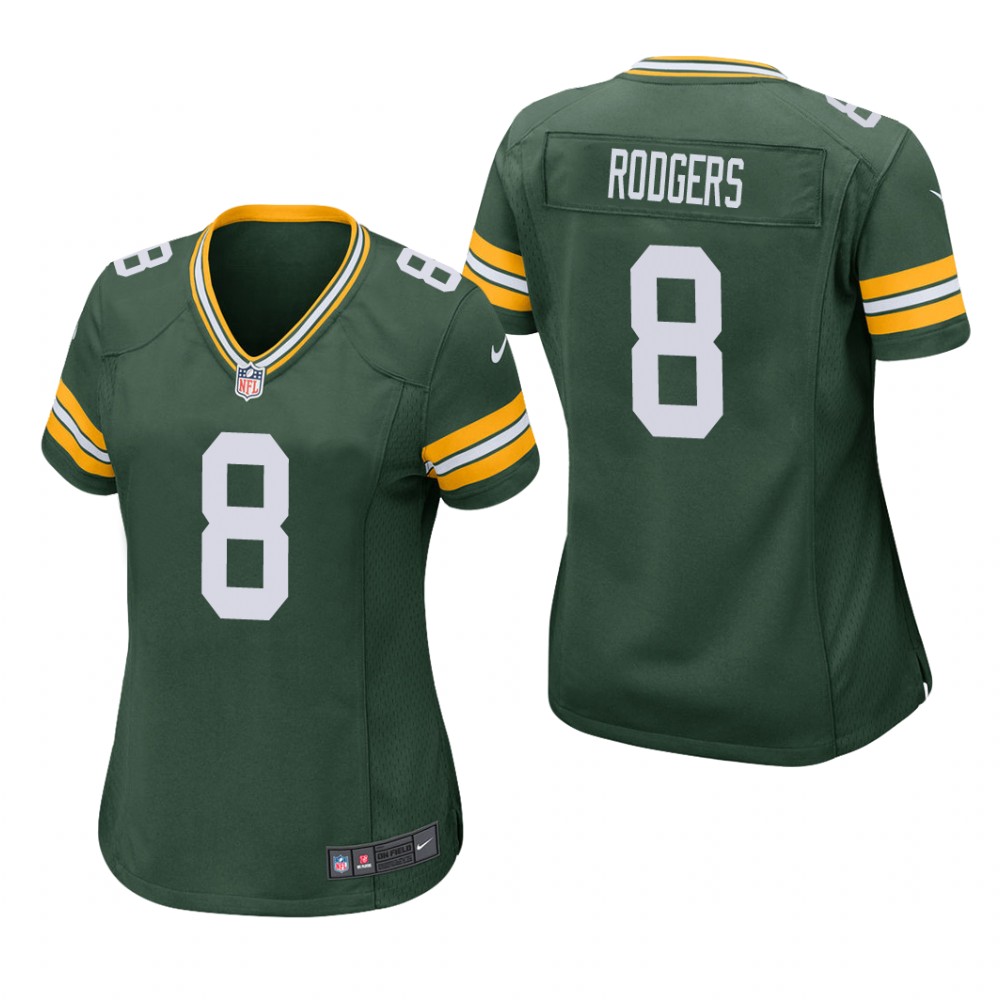 women amari rodgers packers green game jersey
