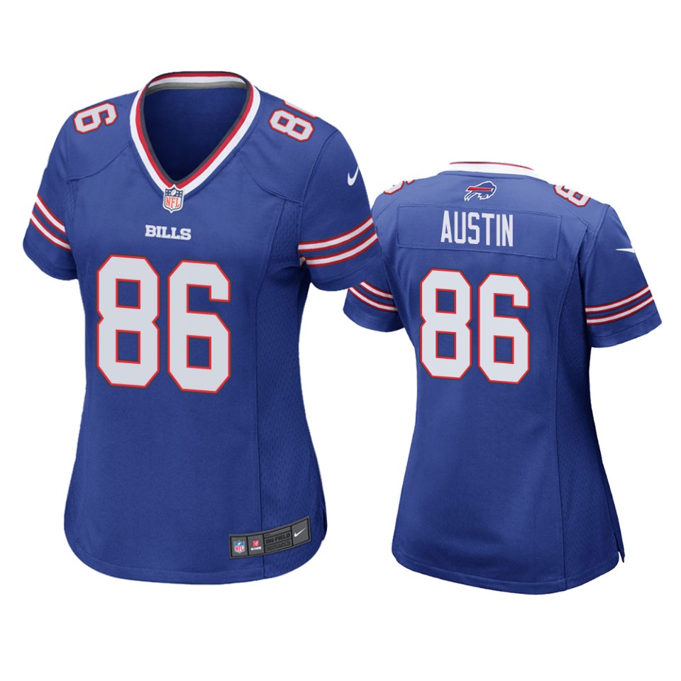 women austin bills game royal jersey