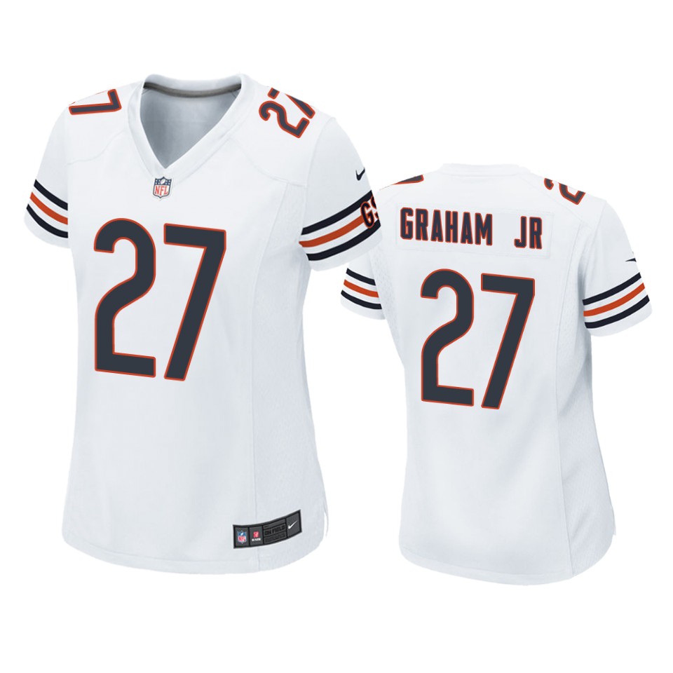 women bears thomas graham jr. white game jersey