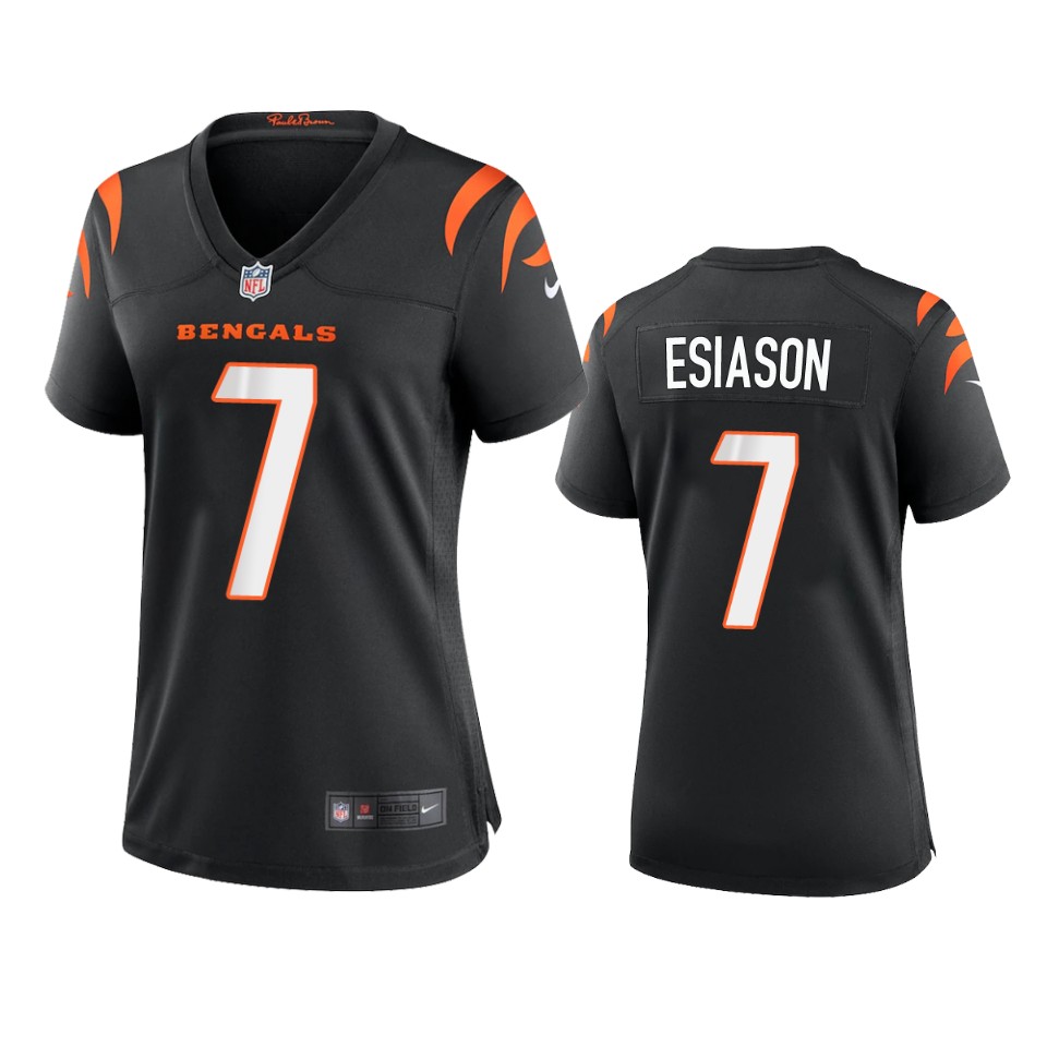 women bengals boomer esiason black 2021 game jersey