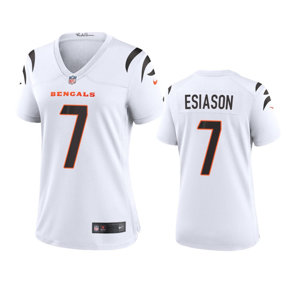 women bengals boomer esiason white 2021 game jersey