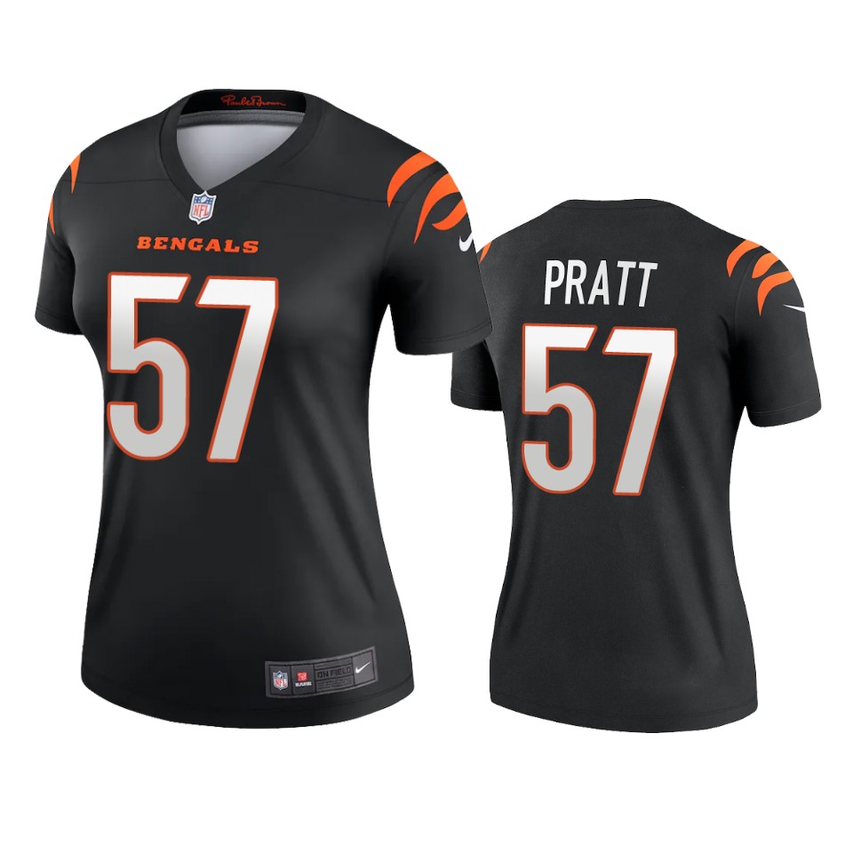 women bengals germaine pratt black 2021 legend jersey