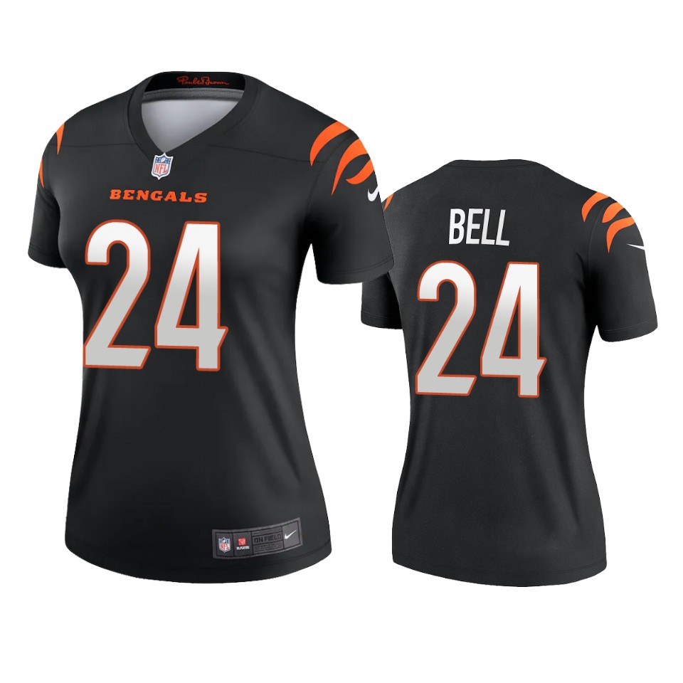 women bengals vonn bell black 2021 legend jersey