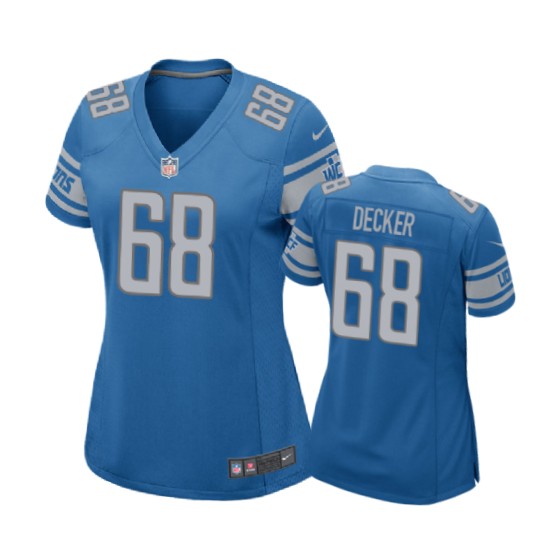 women blue taylor decker jersey